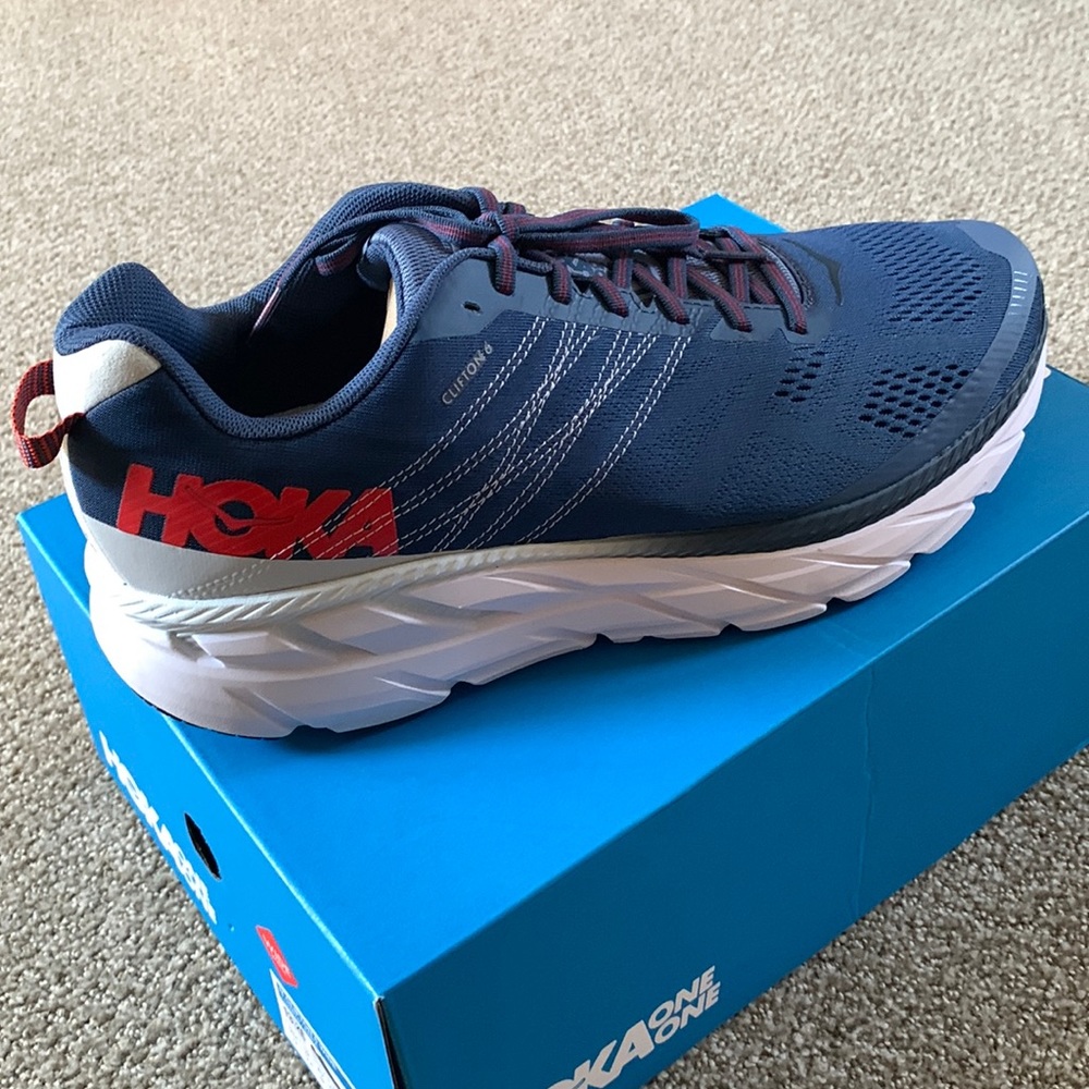 Brand New men’s Hoka M Clifton Wide shoes